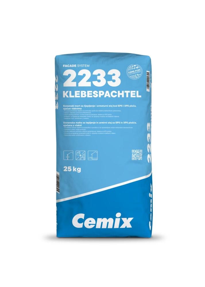 Fasadno lepilo Cemix 2233 Klebespachtel 5 kg - Akcija v trgovini Pevex