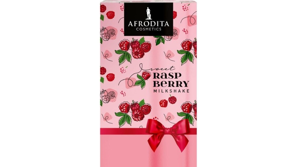 Kozmetika Afrodita Raspberry Darilni set Akcija v trgovini Tuš