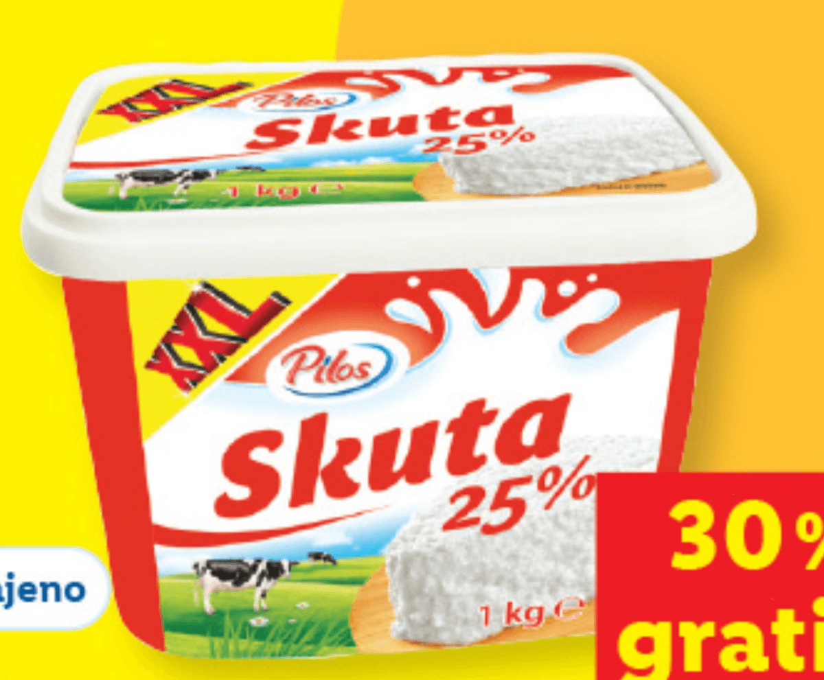 Pilos Skuta XXL 1 kg - Akcija v trgovini Lidl
