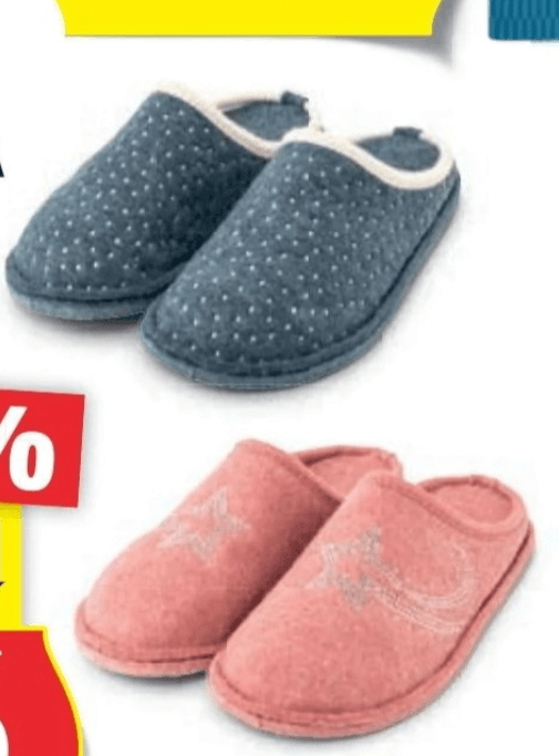 Ženski/Moški copati iz filca UP 2 FASHION BASICS - Akcija v trgovini Hofer