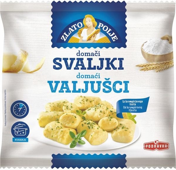 Zamrznjeni izdelki Zlato Polje in O'Plant 400 g ali 1 kg Akcija v trgovini Tuš
