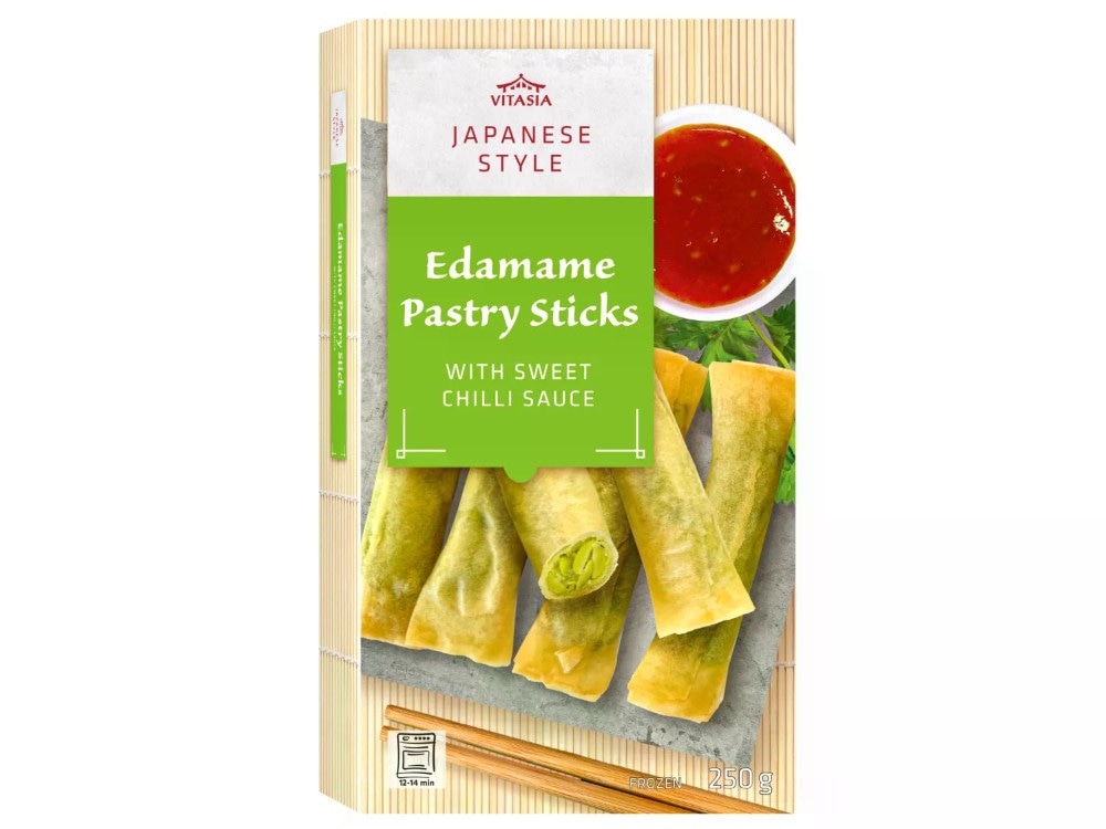 Vitasia hrustljave palčke s polnilom iz soje „Edamame“ 250 g Akcija v trgovini Lidl