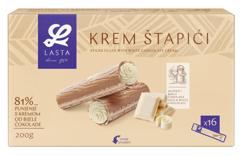 Krem palčke Lasta 200 g - Akcija v trgovini Jager