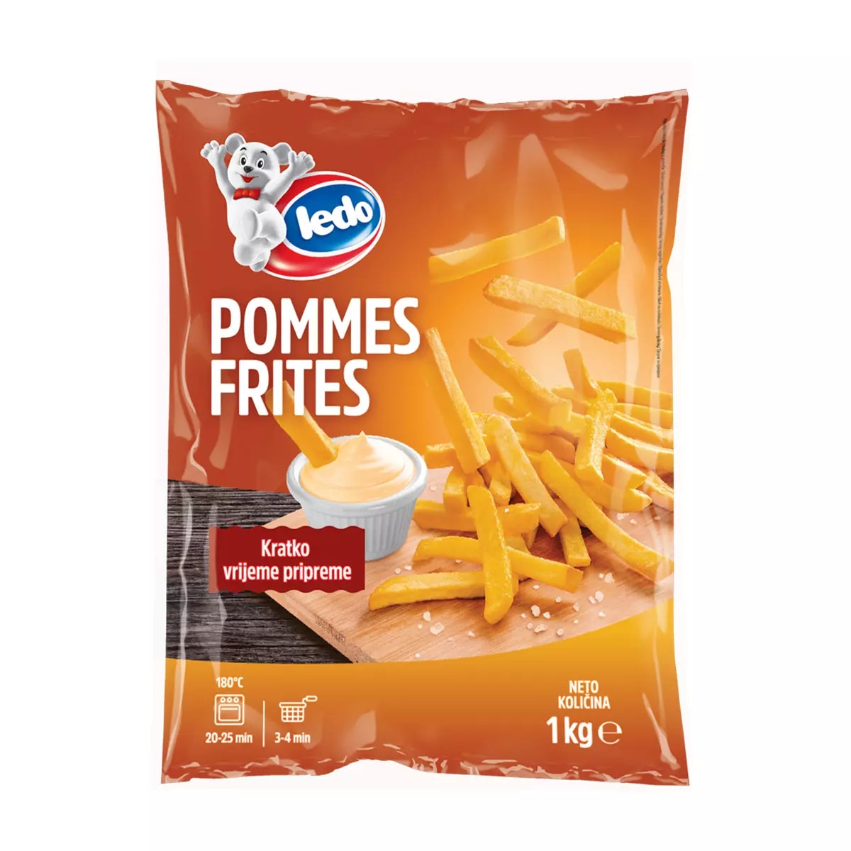 Pommes Frites Ledo 1 kg - Akcija v trgovini Jager