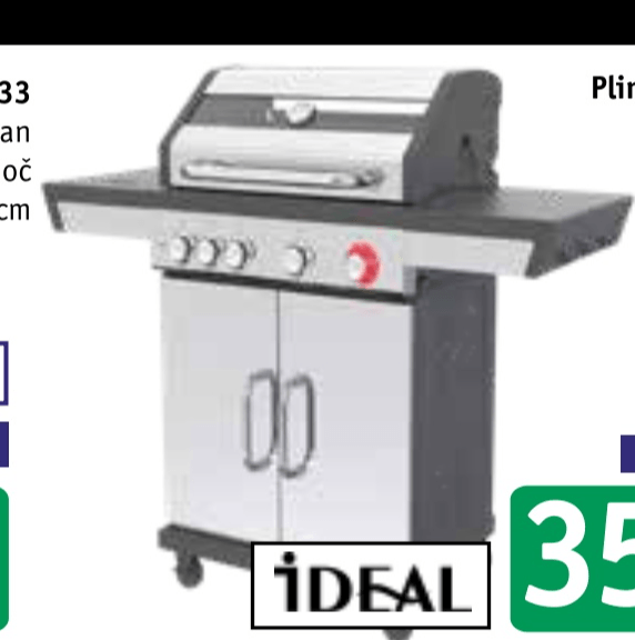 Plinski žar EA14HJ10S 21M10T10-G2-SB Ideal - Akcija v trgovini Jager