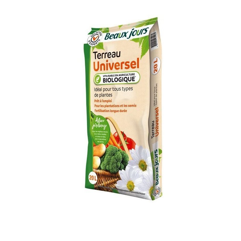 Univerzalna zemlja 20 l Beaux jours E.Leclerc - Akcija v trgovini E.Leclerc