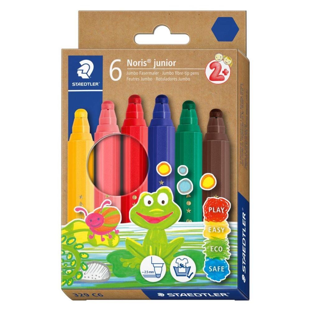 Peppa Pig Noris Junior flomastri 6/1 STAEDTLER - Akcija v trgovini Spar