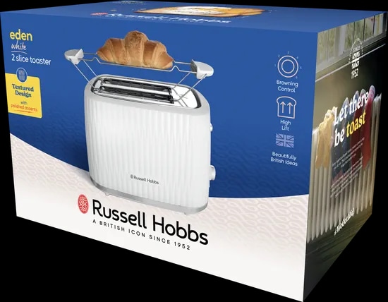 Eden 2S Toaster White - Akcija u trgovini Mercator