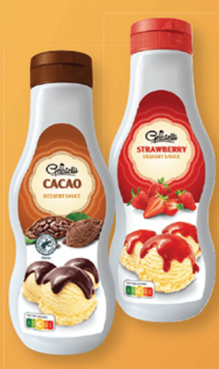 Gelatelli Sladoledni preliv 300 ml - Akcija v trgovini Lidl