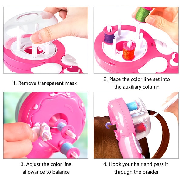 Glavnik za pletenje kitk TOY PLACE - Akcija v trgovini Mueller