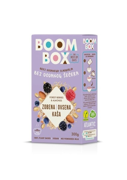 Ovsena kaša Boombox 300 g Akcija v trgovini Mercator