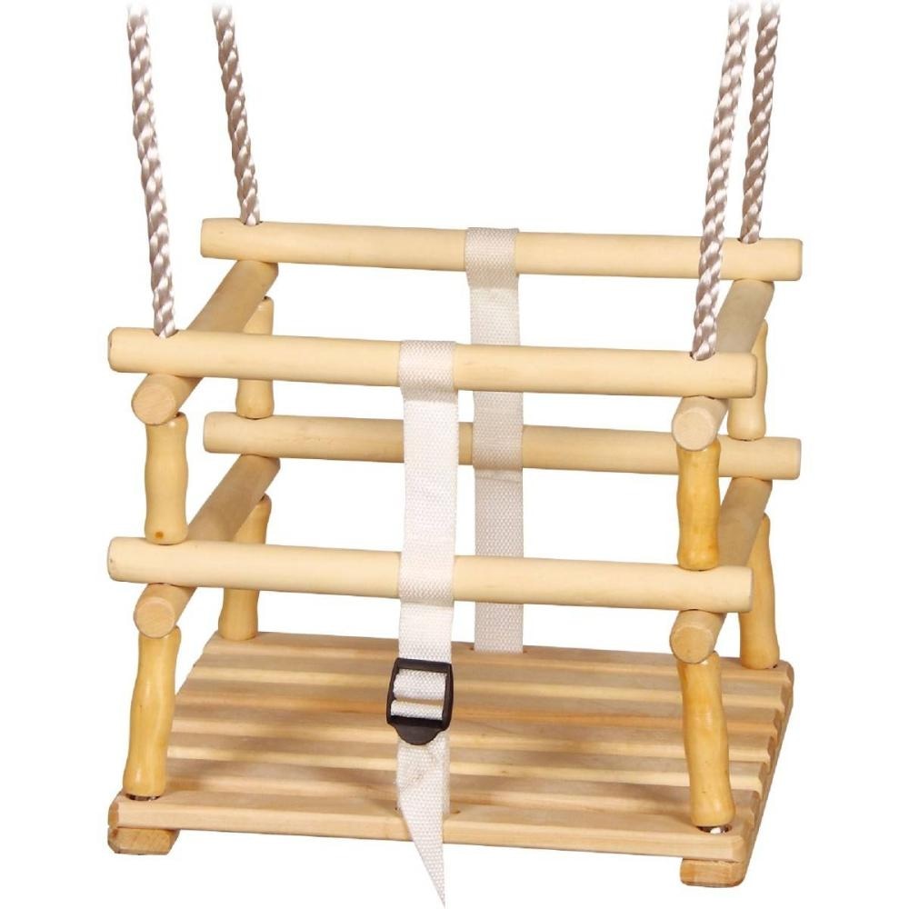 Lesena gugalnica dim. 30 x 30 x 24 cm - Akcija v trgovini Baby Center