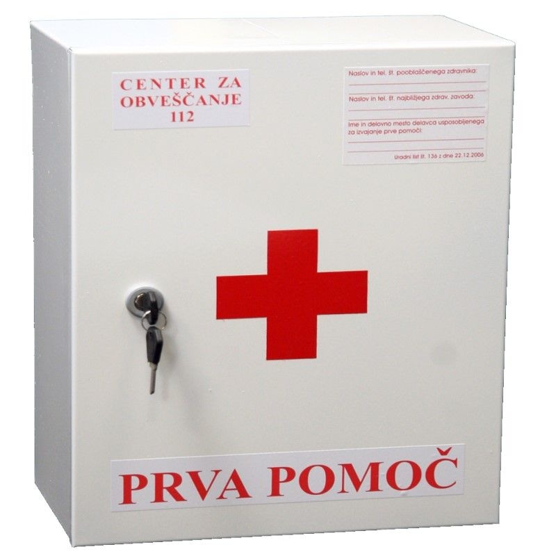 Omarica za prvo pomoč - Akcija v trgovini Bauhaus