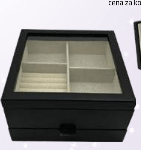 Škatla za nakit - Akcija v trgovini E.Leclerc