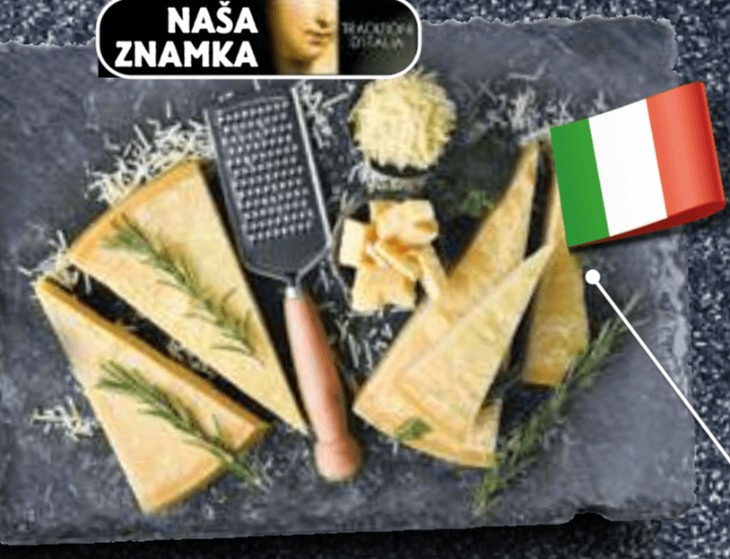 Sir Grana Padano - Akcija v trgovini E.Leclerc