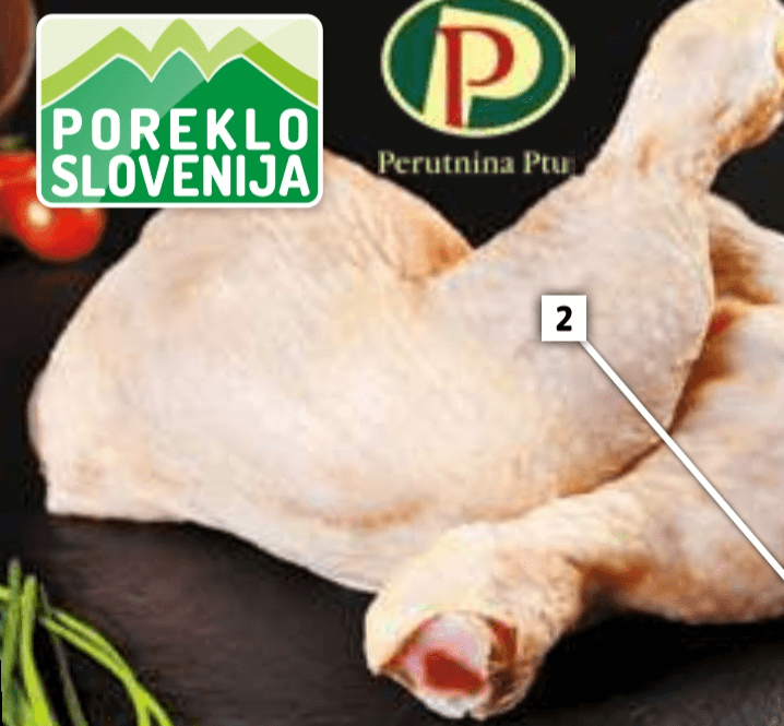 Piščančja stegna - bedra Perutnina Ptuj - Akcija v trgovini E.Leclerc