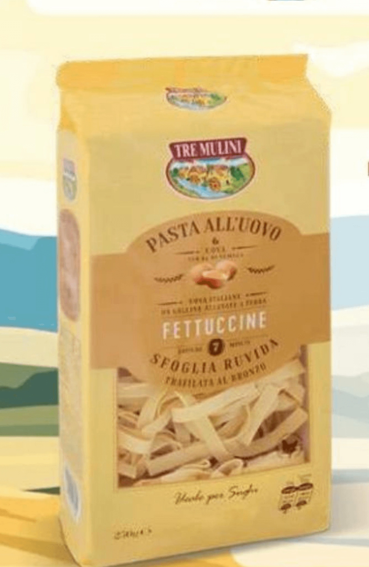 Tre Mulini jajčne testenine fettuccine 250 g Akcija v trgovini Eurospin