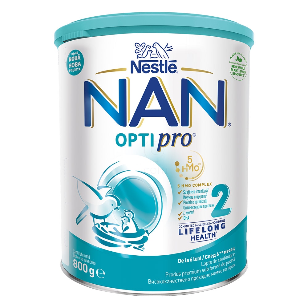 Nestle Nan Optipro nadaljevalno mleko za dojenčke 2 800 g - Akcija v trgovini Dm