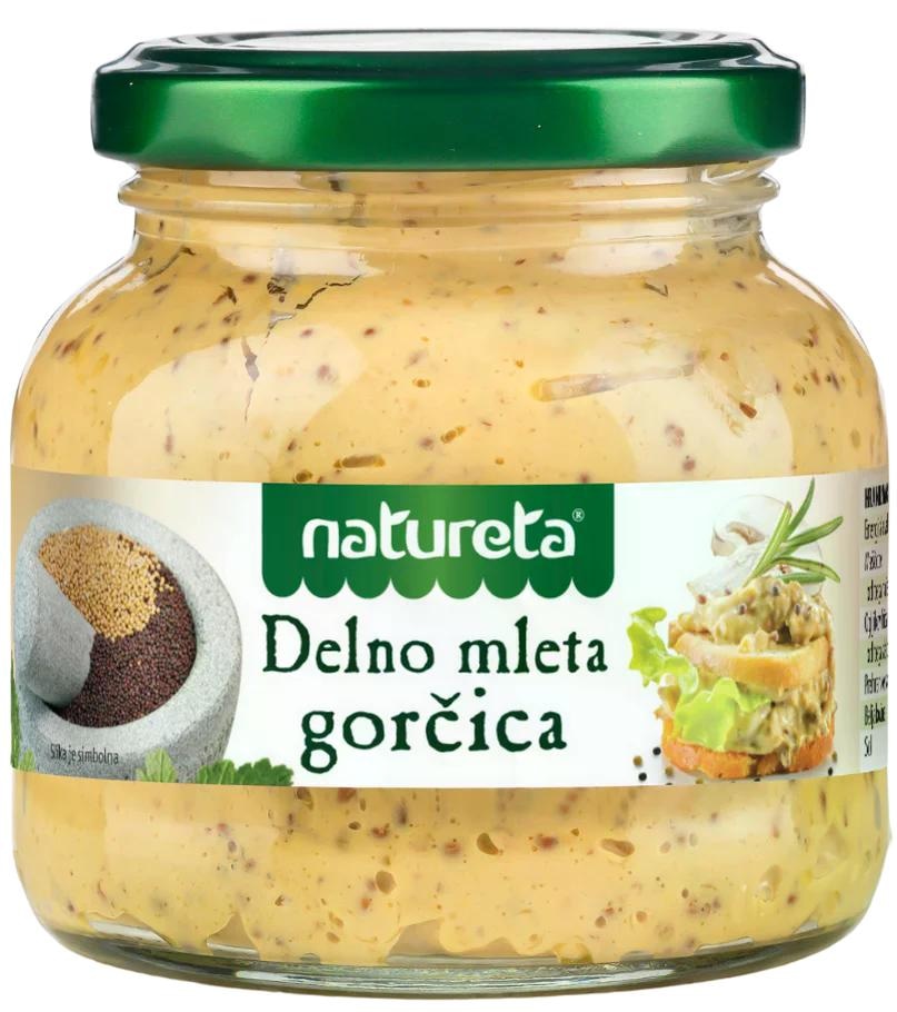 Vse gorčice Natureta - Akcija v trgovini E.Leclerc