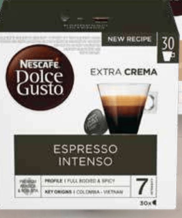 Kava v kapsulah Nescafé Nescafé Dolce Gusto - Akcija v trgovini Mercator