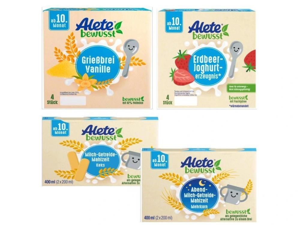 Alete jogurt s sadnim pripravkom 4 x 100 g Akcija v trgovini Mueller