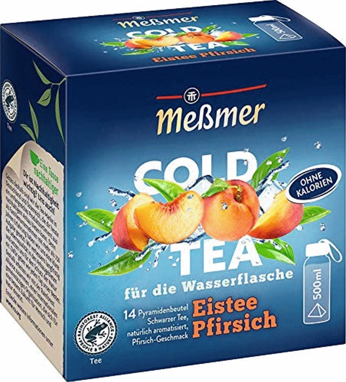 MESSMER čaj Cold Tea 14 piramidnih čajnih vrečk, 38.5 g - Akcija v trgovini Mueller