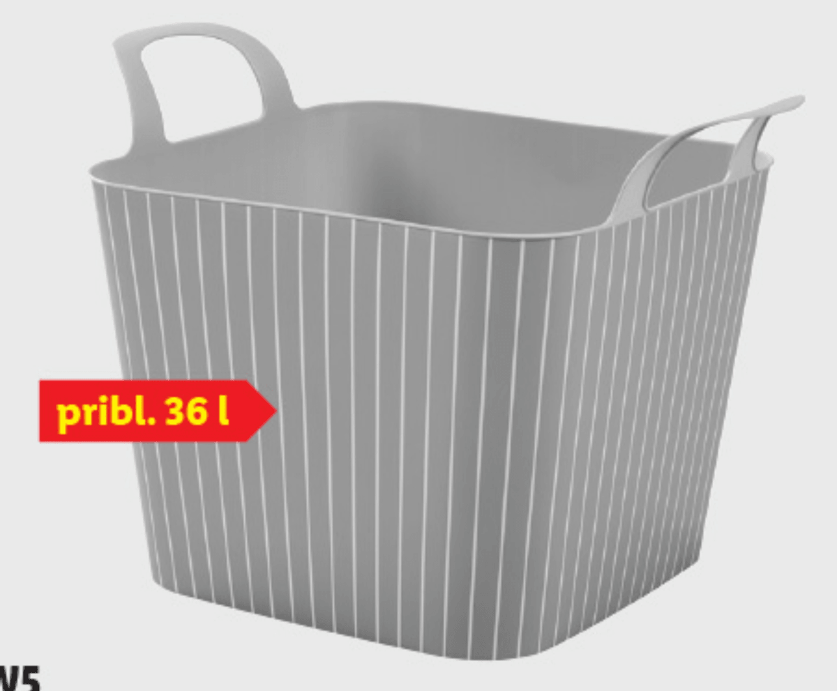 W5 Komplet košar za shranjevanje 4-delni - Akcija v trgovini Lidl