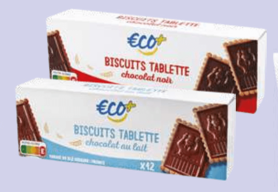 Piškoti s čokolado 150 g Eco - Akcija v trgovini E.Leclerc