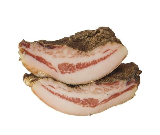Sušena svinjska ličnica - Guanciale 100 g Tradicija Italija Akcija v trgovini E.Leclerc