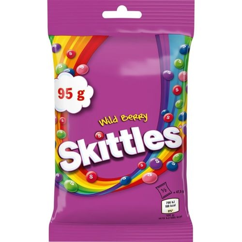 Skittles Wild Berry 95 g - Akcija v trgovini Mercator