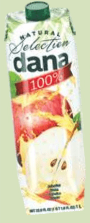 Sadna pijača Dana 1 l - Akcija v trgovini E.Leclerc