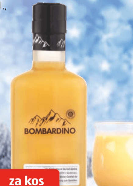 Liker Bombardino 0,5 l - Akcija v trgovini Hofer
