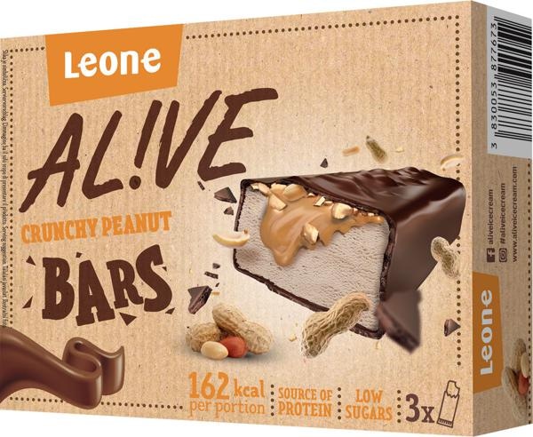 SLADOLED AL!VE BARS 3 x 73 ml - Akcija v trgovini Tuš