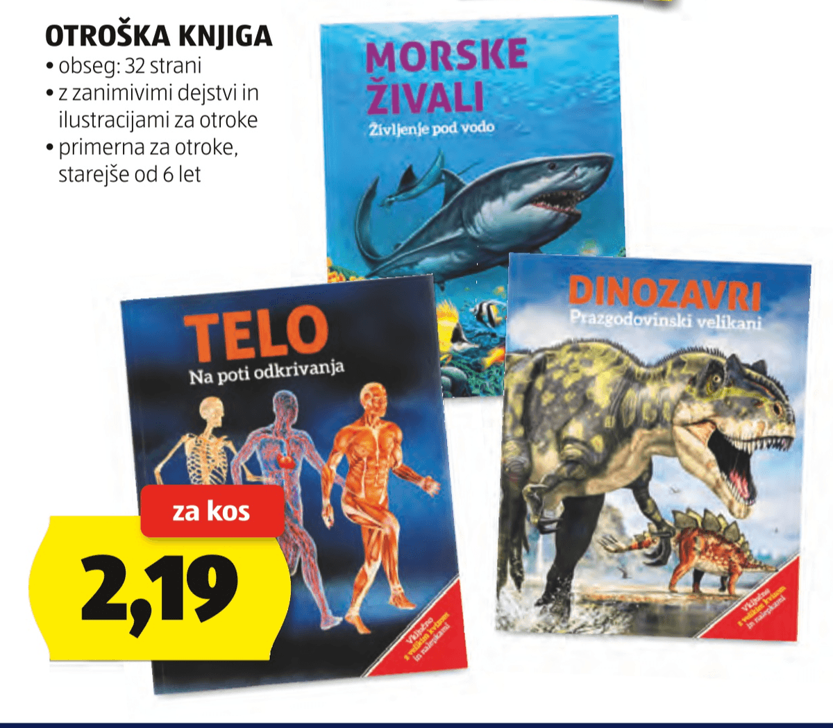 Otroška knjiga - Akcija u trgovini Hofer