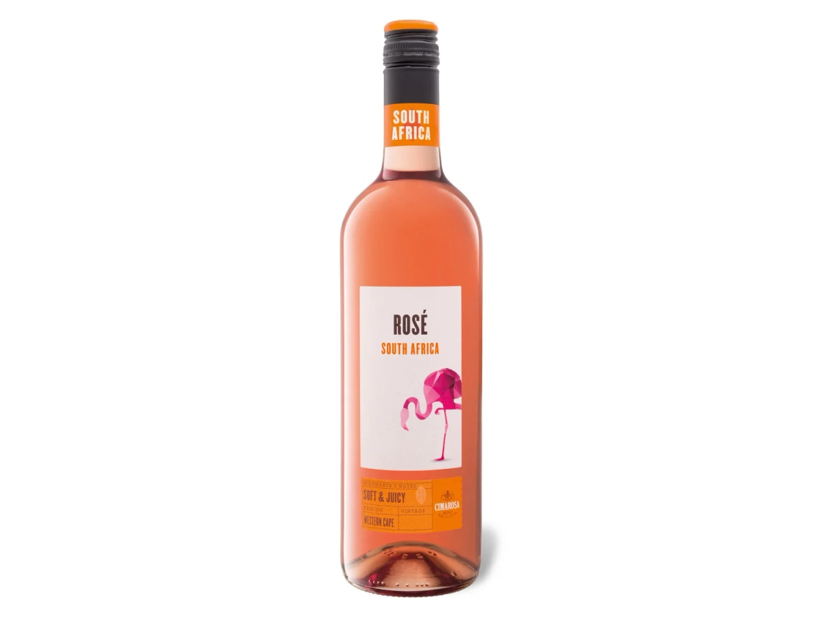CIMAROSA Rosé Western Cape 0,75 l - Akcija v trgovini Lidl