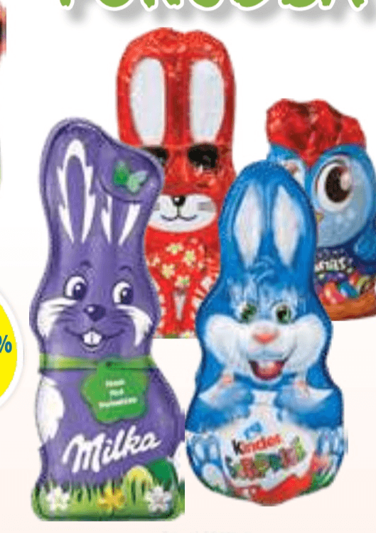 Čokoladni zajček - Akcija v trgovini E.Leclerc
