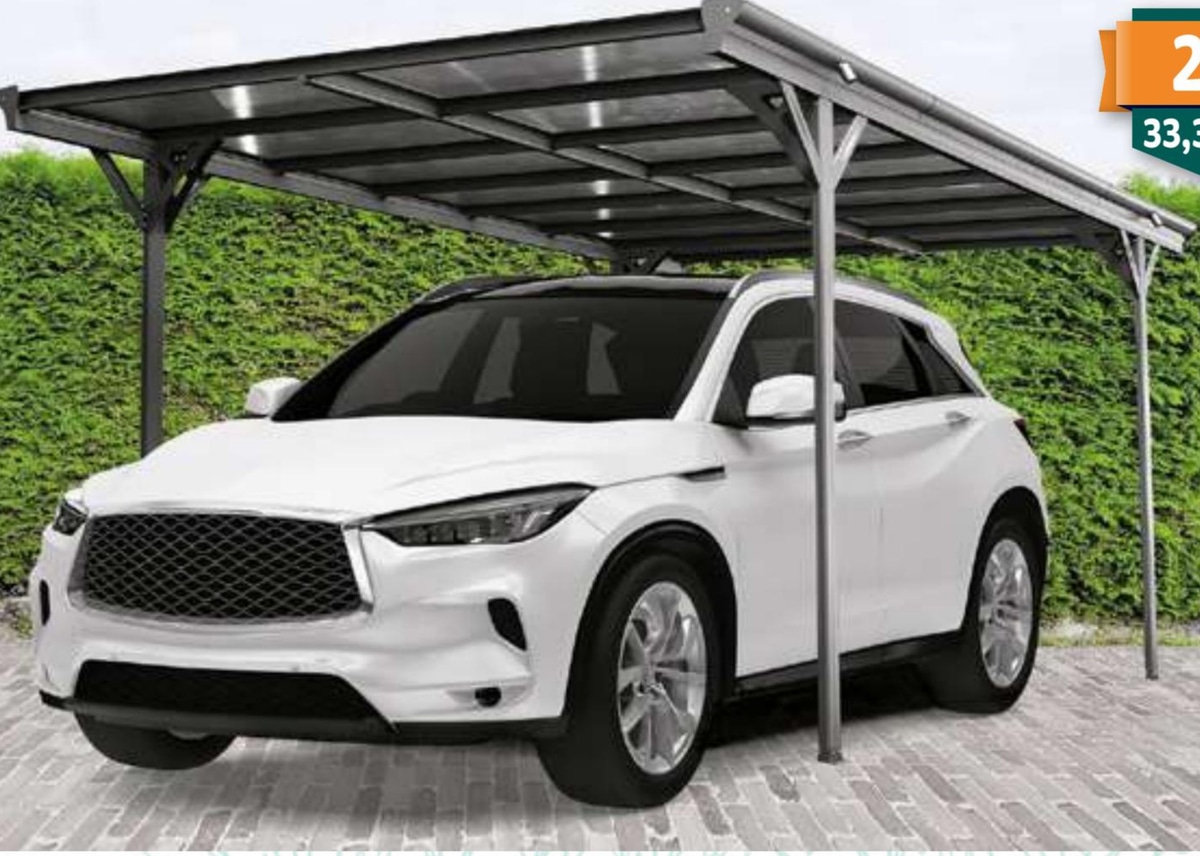 Avtomobilski nadstrešek - Akcija v trgovini E.Leclerc