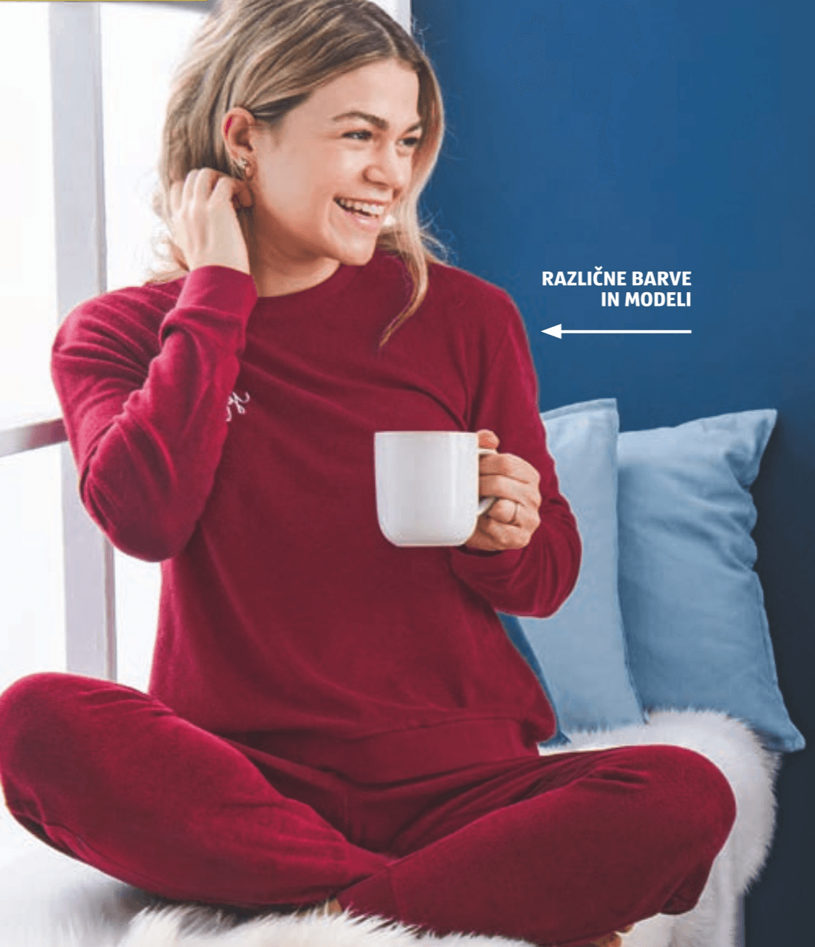 Ženska pižama iz frotirja - Akcija v trgovini Hofer