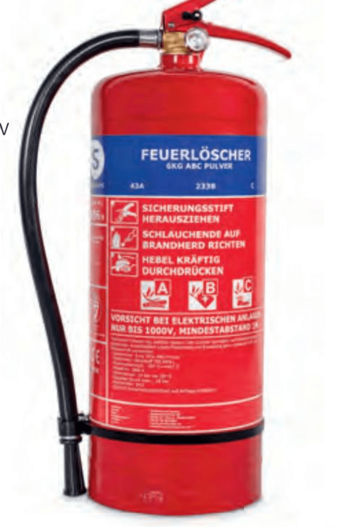 Gasilni aparat 'PD 6 GA-M' 6 kg - Akcija v trgovini Bauhaus