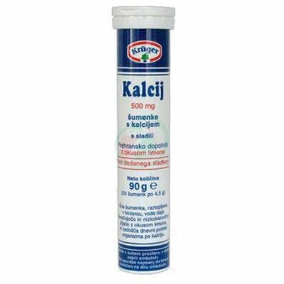 Šumeče tablete kalcij 86 g Akcija v trgovini Spar