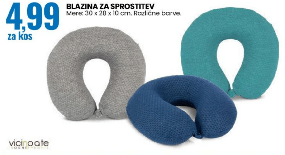 Blazina za sprostitev - Akcija v trgovini Eurospin