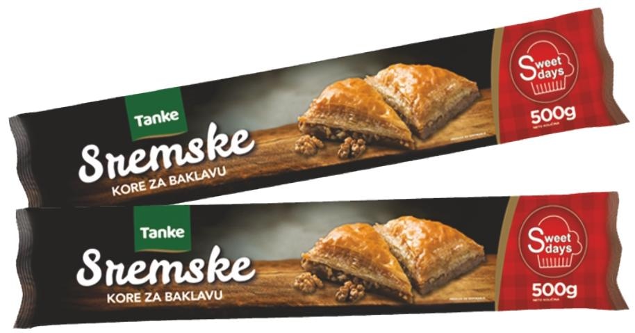 Sremsko vlečeno testo 450 g Sweet days - Akcija v trgovini Jager