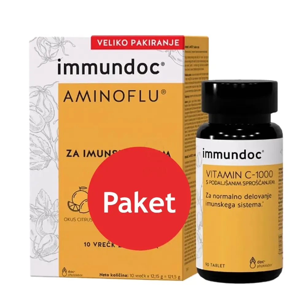 Immundoc prehranska dopolnila 7 vrečk Akcija v trgovini E.Leclerc