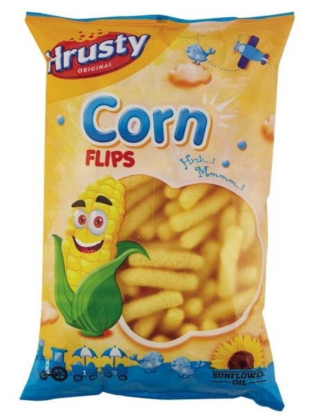Koruzni flips Hrusty 100 g - Akcija v trgovini Mercator