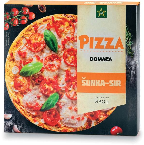 Tuš Pizza šunka-sir 330 g - Akcija v trgovini Tuš
