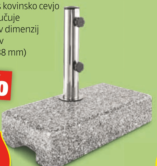 Stojalo za senčnik BELAVI - Akcija v trgovini Hofer