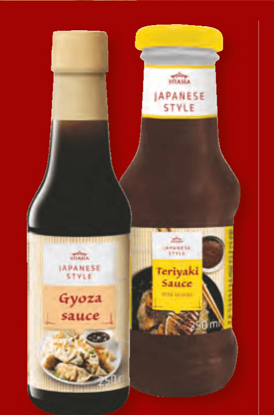 VITASIA Omaka „Gyoza“/„Teriyaki“ 250 ml - Akcija v trgovini Lidl