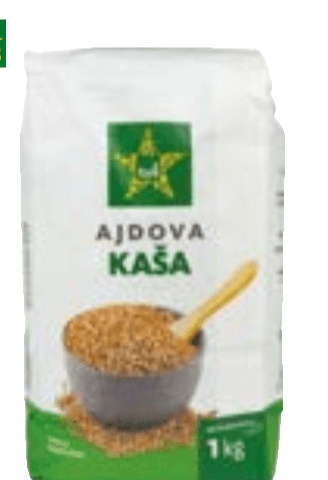 Ajdova kaša Tuš 1 kg - Akcija v trgovini Tuš