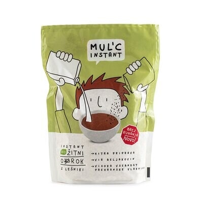 Mul'c Instant bio žitni obrok 500 g - Akcija v trgovini Spar