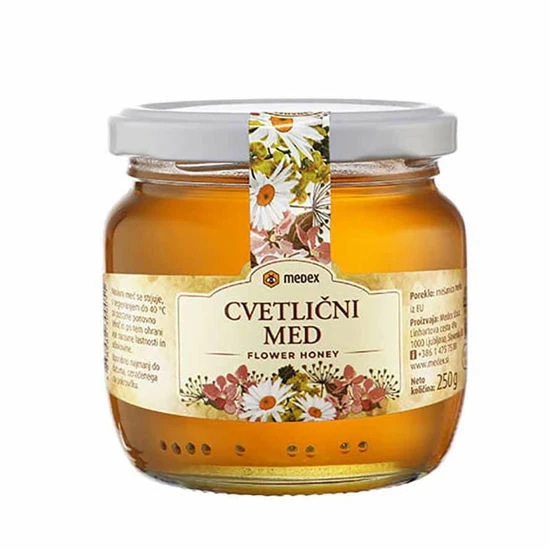 Med v kozarcu Medex 250 g, 450 g ali 900 g - Akcija v trgovini E.Leclerc